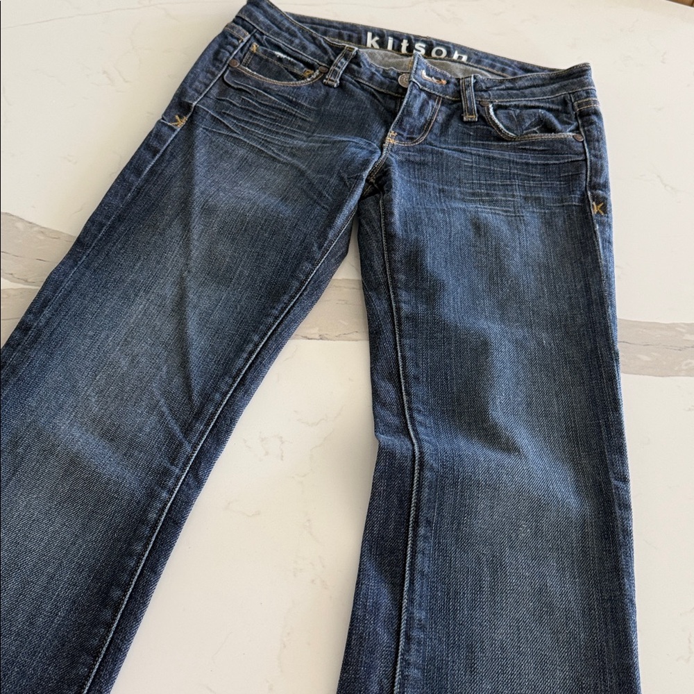 Kitson Denim with Gold Accents - Picture 6 of 9